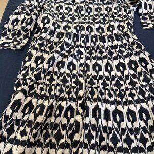 Intro brand Cotton print cotton shirt dress (NWT)